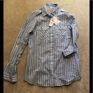 Express xs boyfriend shirt